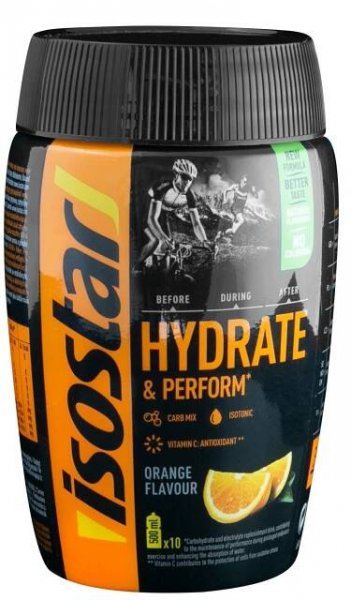 Isostar nápoj Hydrate & Perform 400g antioxidant orange