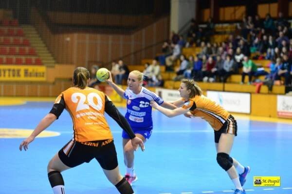 HK Slovan Duslo Šaľa - DHC Baník Most 11.3.2015 | SLOVAN DUSLO ŠAĽA | ženský hádzanársky klub