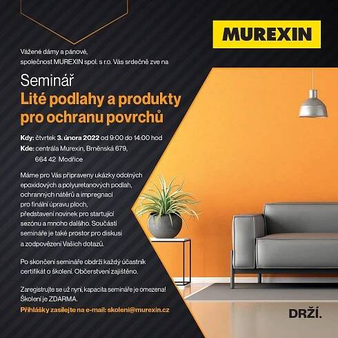 Aktuality - Murexin CZ