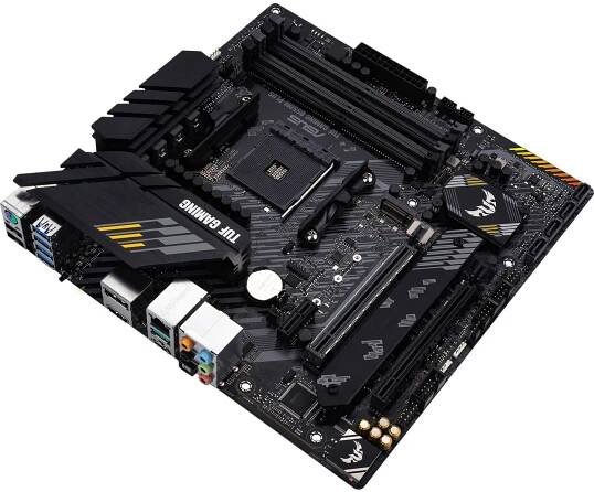 Asus TUF GAMING B550M-PLUS Základní deska Socket (PC) AMD AM4 Tvarový faktor Micro-ATX Čipová sada základní desky AMD® B