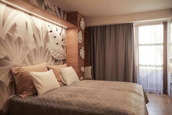 Postel nebo postele na pokoji v ubytování Pár pokojů microhotel