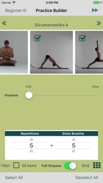 Practice Builder - John Scott Yoga Apps