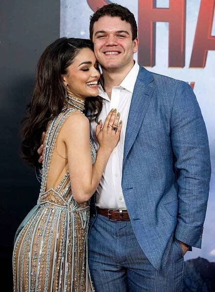 Rachel Zegler Steps Out with Boyfriend Josh Andrés Rivera at 'Shazam! Fury of the Gods' Premiere