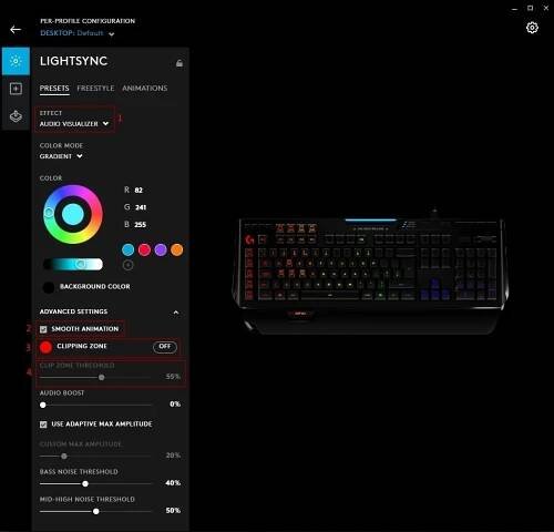 Pokyny k nastavení Logitech G Hub