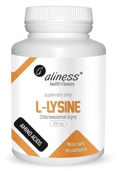 Aliness L-Lysine 100 kapslí od 171 Kč - Heureka.cz