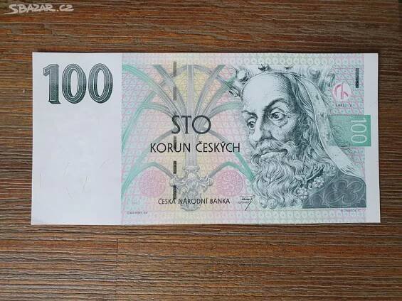 Bankovka 100 Kč 1997 UNC