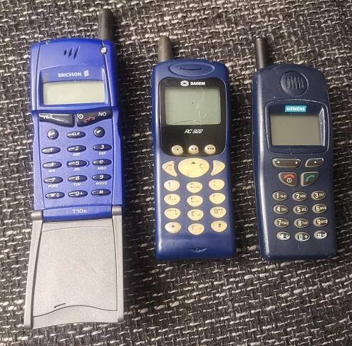 Ericsson T10s, Sagem, Siemens C25