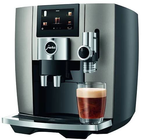 Automatický kávovar Jura J8 / 1450 W / 1,9 l / 15 bar / Midnight Silver