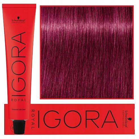 Schwarzkopf Igora Royal 60 Ml, trvalá barva pro barvení vlasů, 9-98