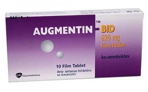 Augmentin BID 625 mg 10 tablets