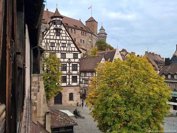 Most Beautiful View, Nuremberg, Sights, Animal Gardener's Gate, Old Town, Imperial Castle, Travelreport