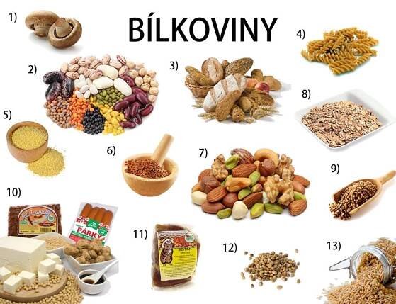 PŘEHLED BÍLKOVIN PRO VEGETARIÁNY - Fit s Marcelou