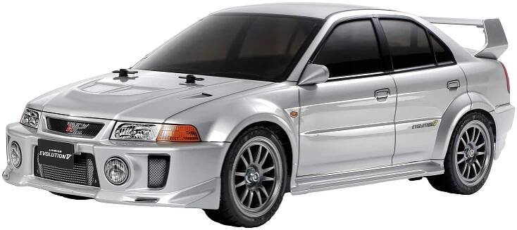 Tamiya TT-02 1:10 RC Mitsubishi Lancer Evo V TT-02 1:10 RC model auta 4WD (4x4)