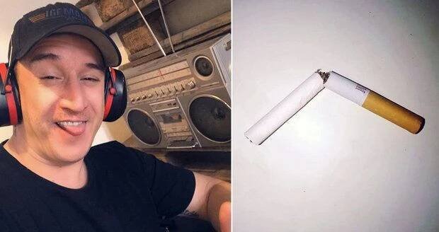 Moderátor Tomáš Kraus přestává kouřit! První dny ho ničí.