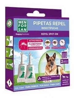 Menforsan Spot on pipety pro psy antipar. 2x1,5ml