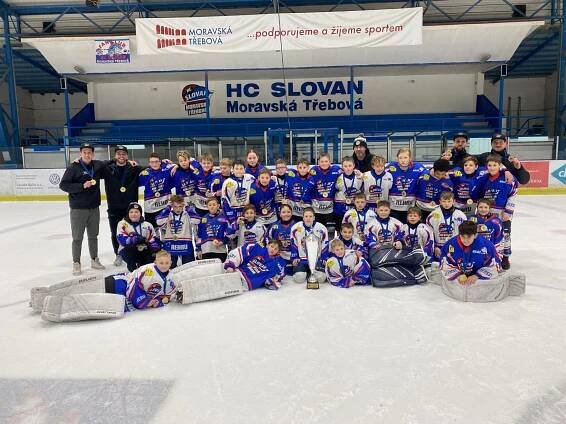 Úspěchy Slovanu Moravská Třebová v sezóně 2024/2025 v Lize mladších žáků „B“ – HC Slovan Moravská Třebová