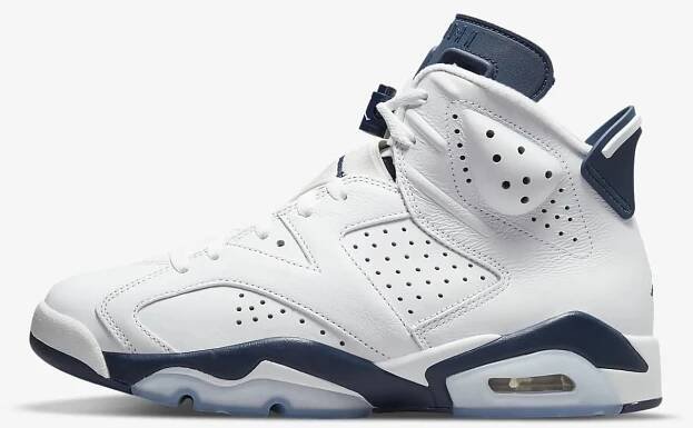 Jordan 6 Retro Midnight Navy (2022) - Creases