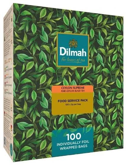 Dilmah Ceylon supreme 100x2g