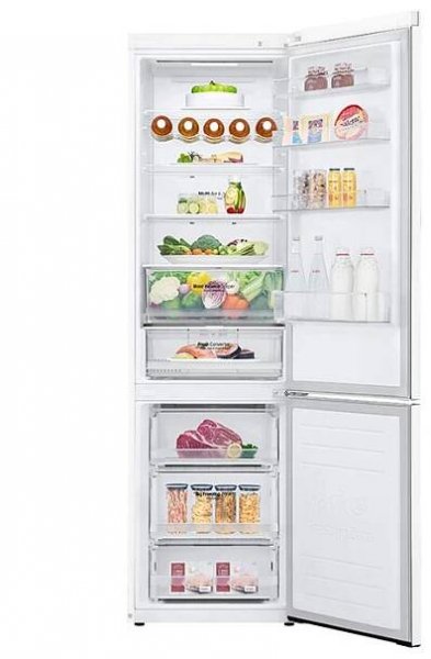 LG Kombinovaná chladnička LG | D | 384 l | Smart Invertorový kompresor | DoorCooling+™, GBB62SWFGN, GBB62SWFGN, thumbnail 2