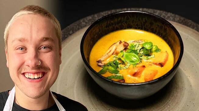 Voňavé dýňové karí podle Adama z MasterChef Česko: Je to tak jednoduché a chutné, že to zvládne úplně každý, říká