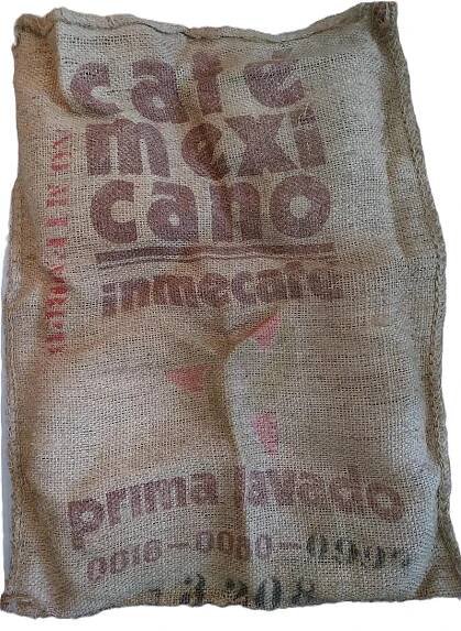 CAFE MEXICANO - jutový žok od kávy