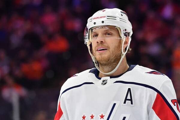 Capitals' John Carlson details being struck in the head by a 90-mph slap shot