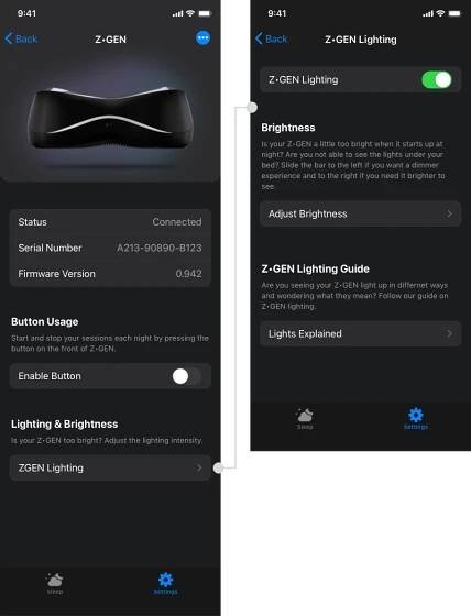Device Settings