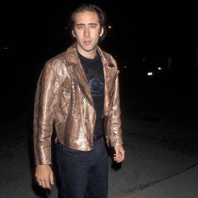 Here’s the Story Behind Nicolas Cage’s Glorious Leather Jackets