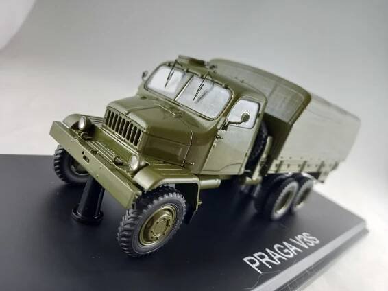 Praga V3S Valník s plachtou 1:43 SSM