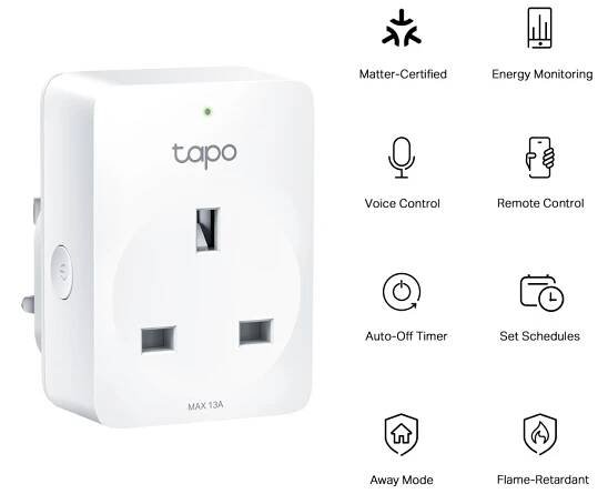 TP-Link Tapo P110M chytrá zásuvka 2990 W Bílá