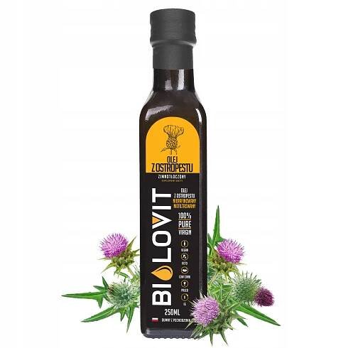Olej z ostropestřce mariánského Studeně lisovaný Bilovit 250 ml