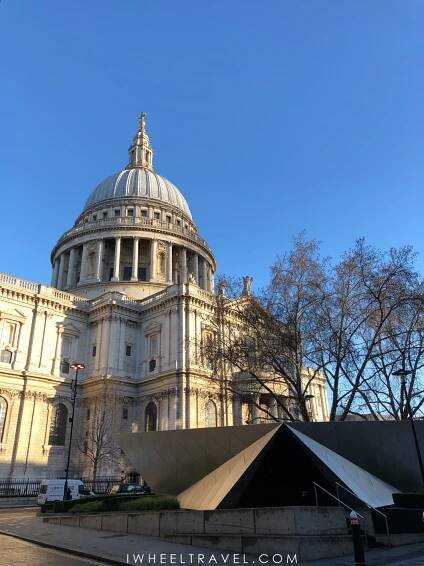 Wheelchair travel in London: St Paul’s Cathedral, British Museum and Camden Town - I wheel travel