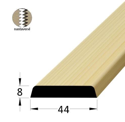 Stropní lišta Krycí lišta - K 4408 SM /200 nast.