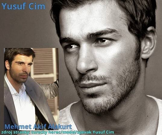 turecký herec/model/zpěvák Yusuf Cim