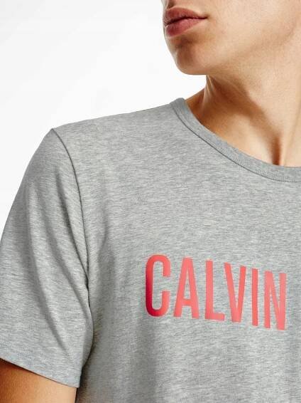 CALVIN KLEIN PÁNSKÉ TRIČKO GRAY vel. S Velikost S