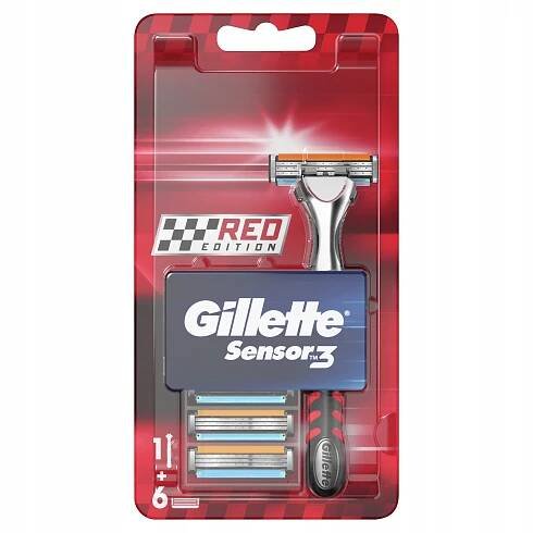Gillette Sensor 3 Holicí strojek + 6 vyměnitelných náplní