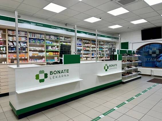 Lékárna BONATE | Cheb, Nerudova (Zelená Hvězda)