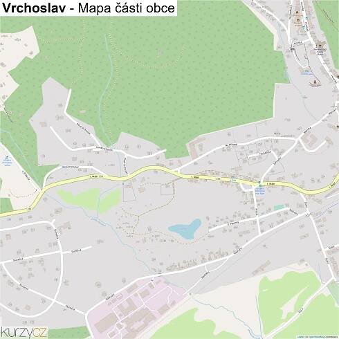 Vrchoslav - mapy | Kurzy.cz