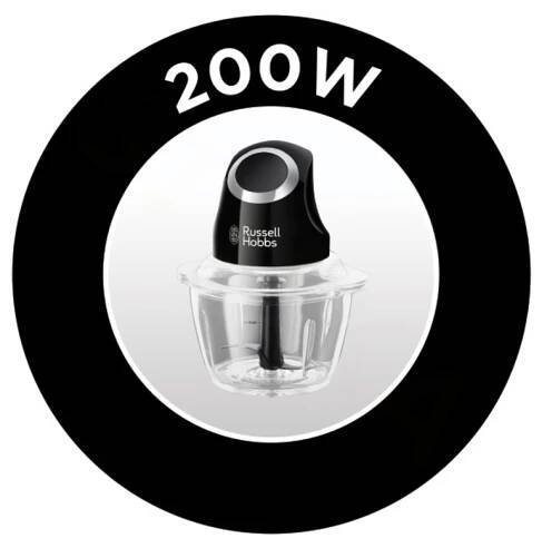 Russell Hobbs 24662-56 Matte Black mini sekáček