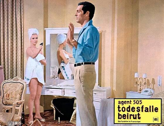 Gisella Arden, Frederick Stafford - Agent 505 - Todesfalle Beirut - Fotosky