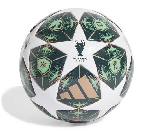 adidas UCL League Football 24/25 Knockout Phase JH1296 White/Shadow Green/Solar Slime 5 od 699 Kč