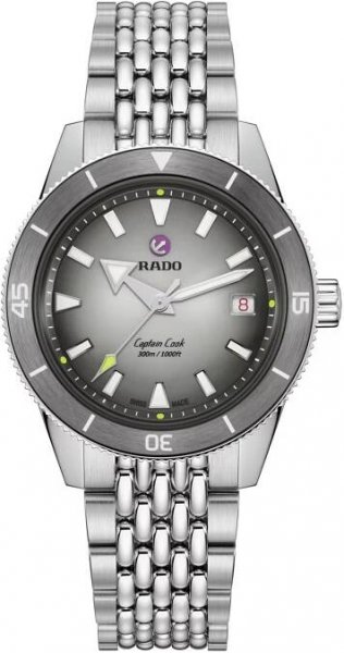 Rado Captain Cook Automatic R32222108 Tennis Limited Edition 1985pcs (+ 3 náhradní řemínky a pouzdro) | Hodinky-365.cz