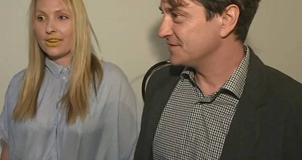 Saša Rašilov s partnerkou Lídou Němečkovou