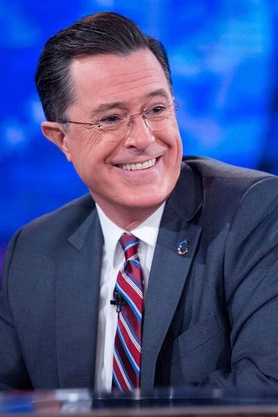 President Obama Tapes An Interview For The Colbert Report with Stephen Colbert