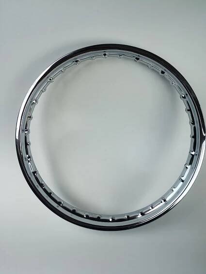 Jawa ČZ - nový kvalitní ráfek 16" x 1,6" chrom, pionýr , mustang  - Auto-moto