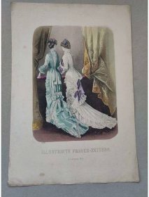Biedermeier 1879 [móda, oblečení, ženy] - kolorovaná l