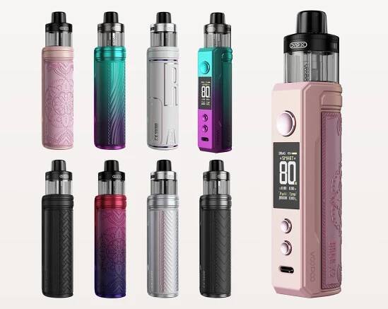 Voopoo Drag X2 Kit, all colours, Coils and Pods also available.