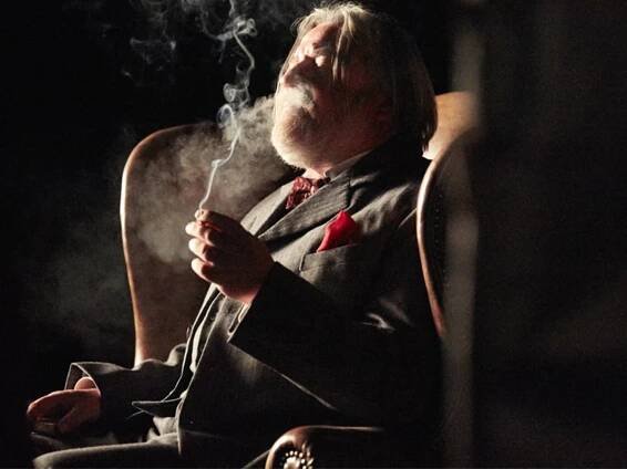 Ray Winstone stars as HG Wells
