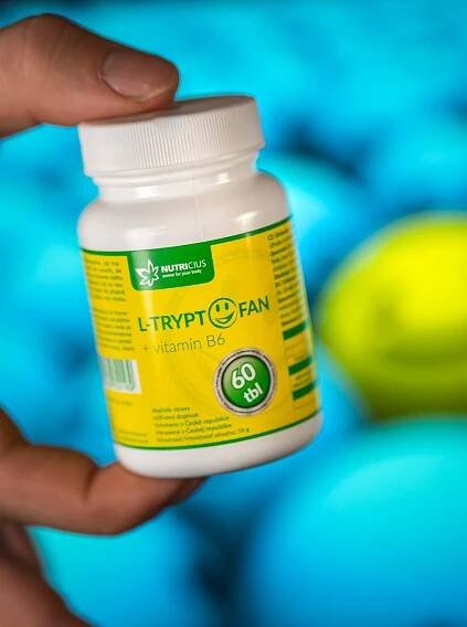 Nutricius L-Tryptofan + vitamín B6 60 tablet