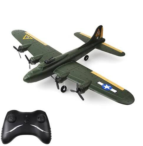 S-Idee RC letadlo BEOING B-17 Flying Fortress 2,4 GHz RTF zelená 1:10